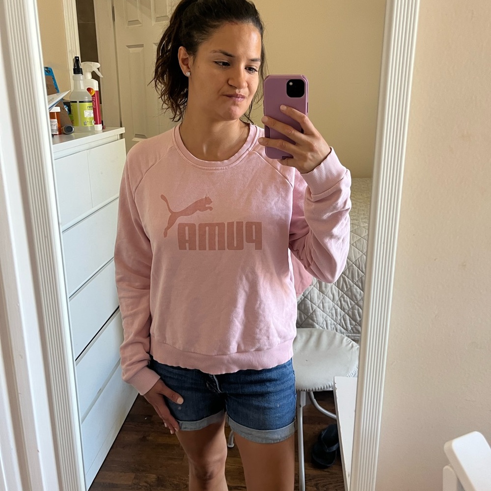 Puma Pink Crewneck